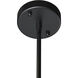 Deimos LED 31 inch Smoke Grey Chandelier Ceiling Light, Small
